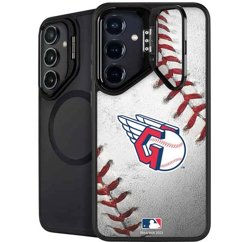 MLB Cleveland Guardians Game Ball Galaxy S24 Plus Kickstand Case